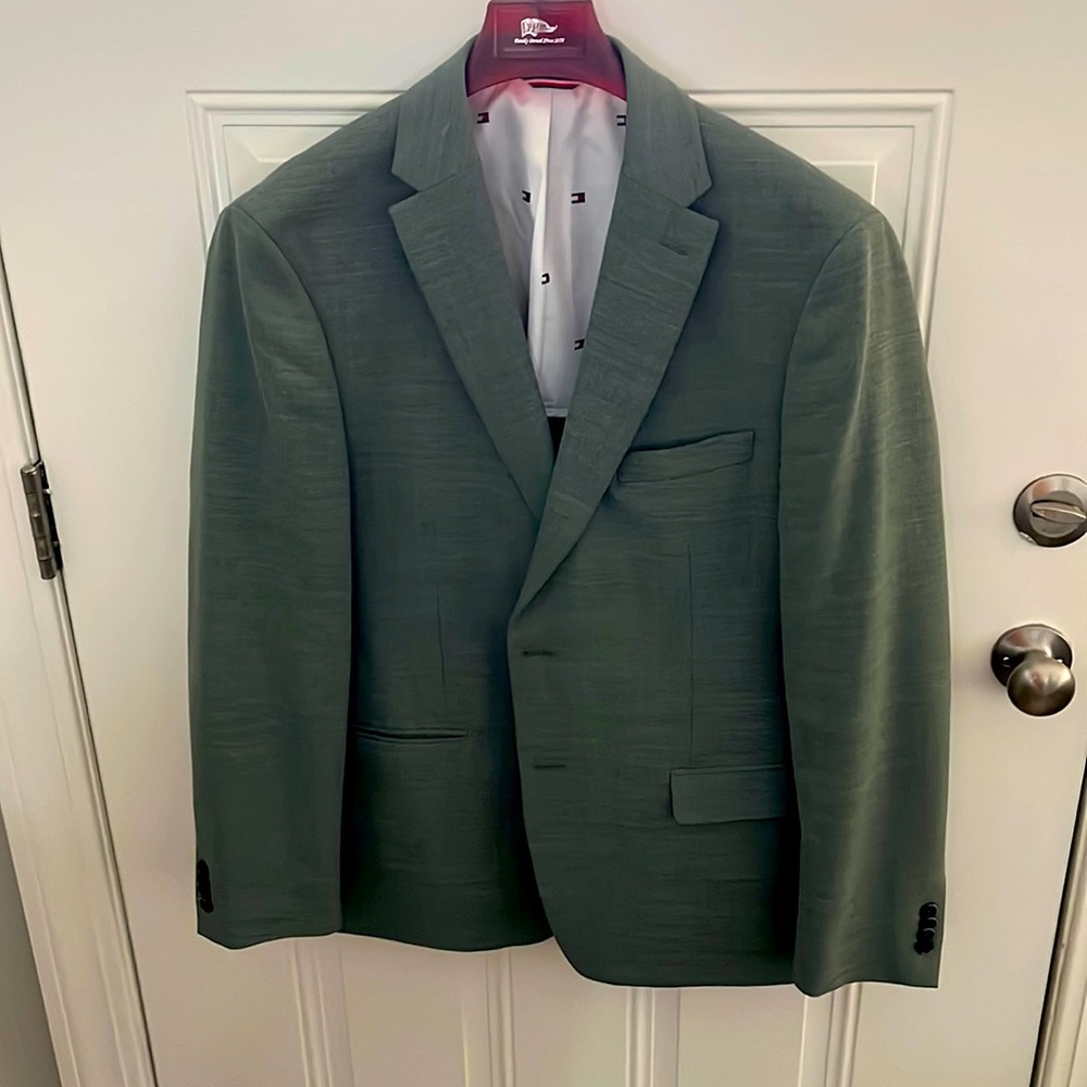 COPY - Tommy Hilfiger Green Modern Fit Sport Coat